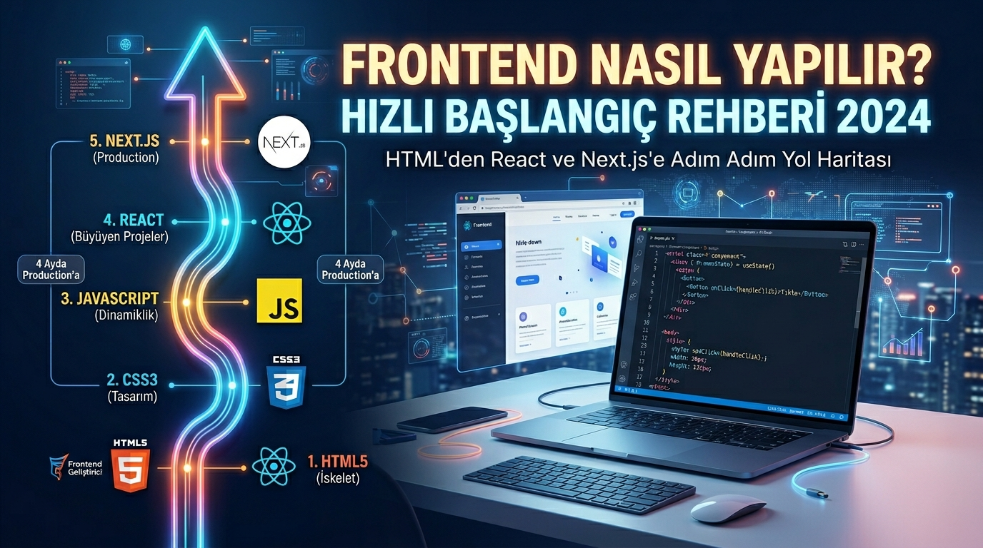 Frontend Nasıl Yapılır? Hızlı Başlangıç Rehberi
