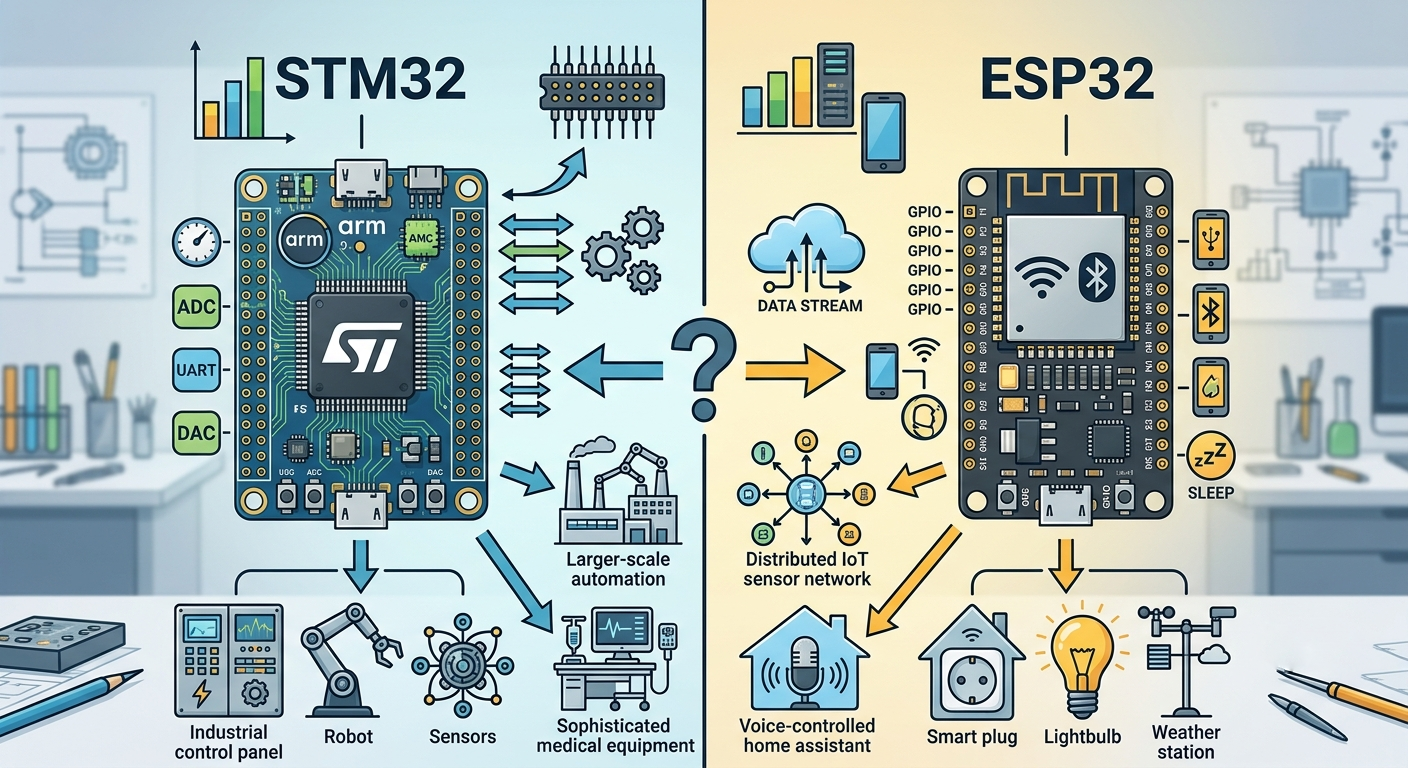 stm32-ozellikleri-esp32-ozellikleri